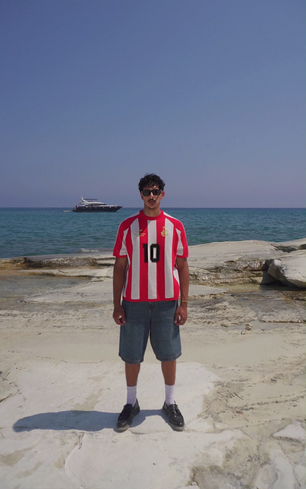 D10S Red Knit Jersey