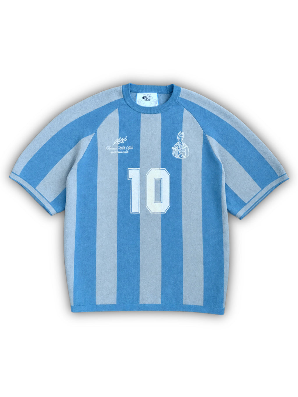 D10S Blue Knit Jersey