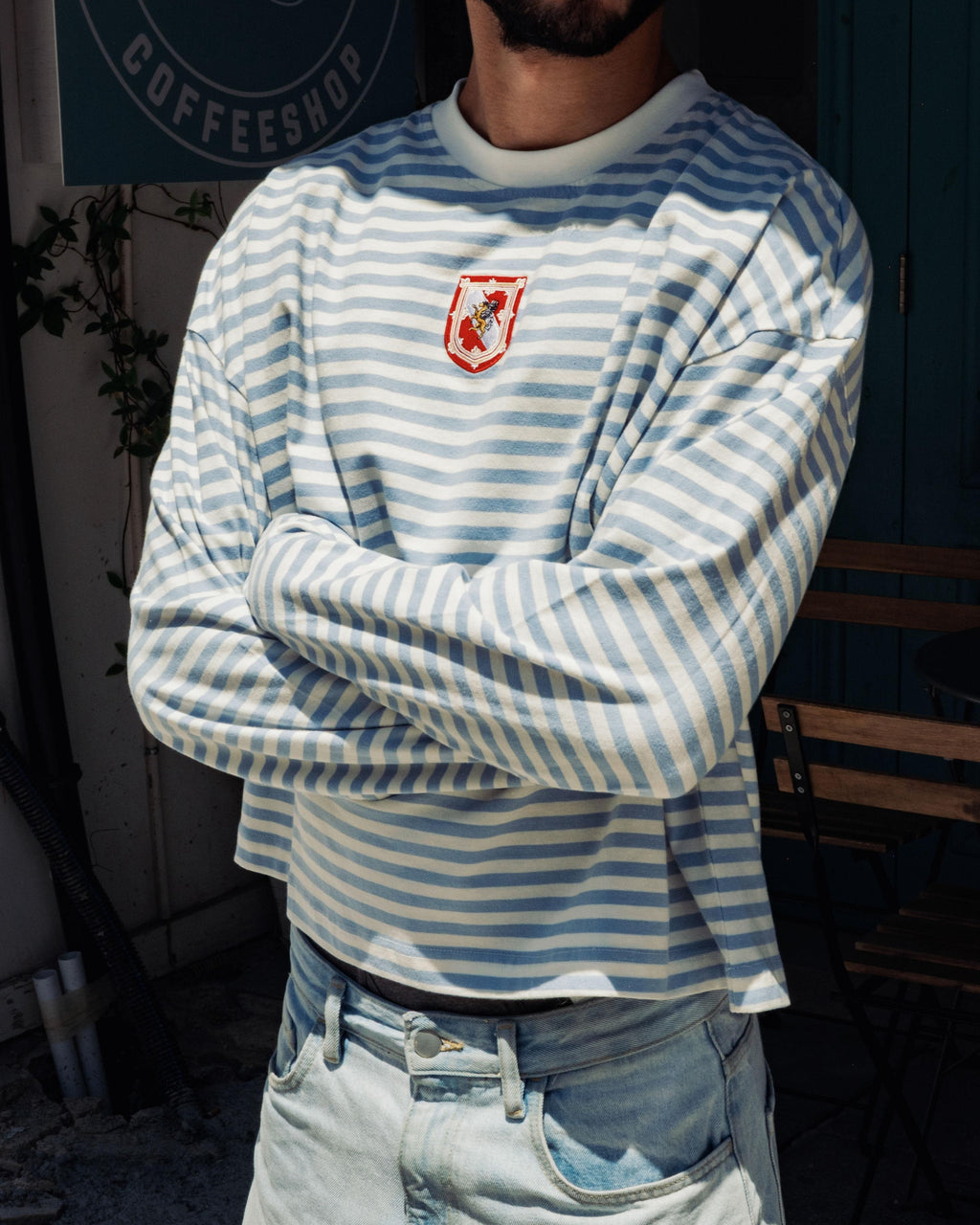 “Call Me” Striped Long Sleeve