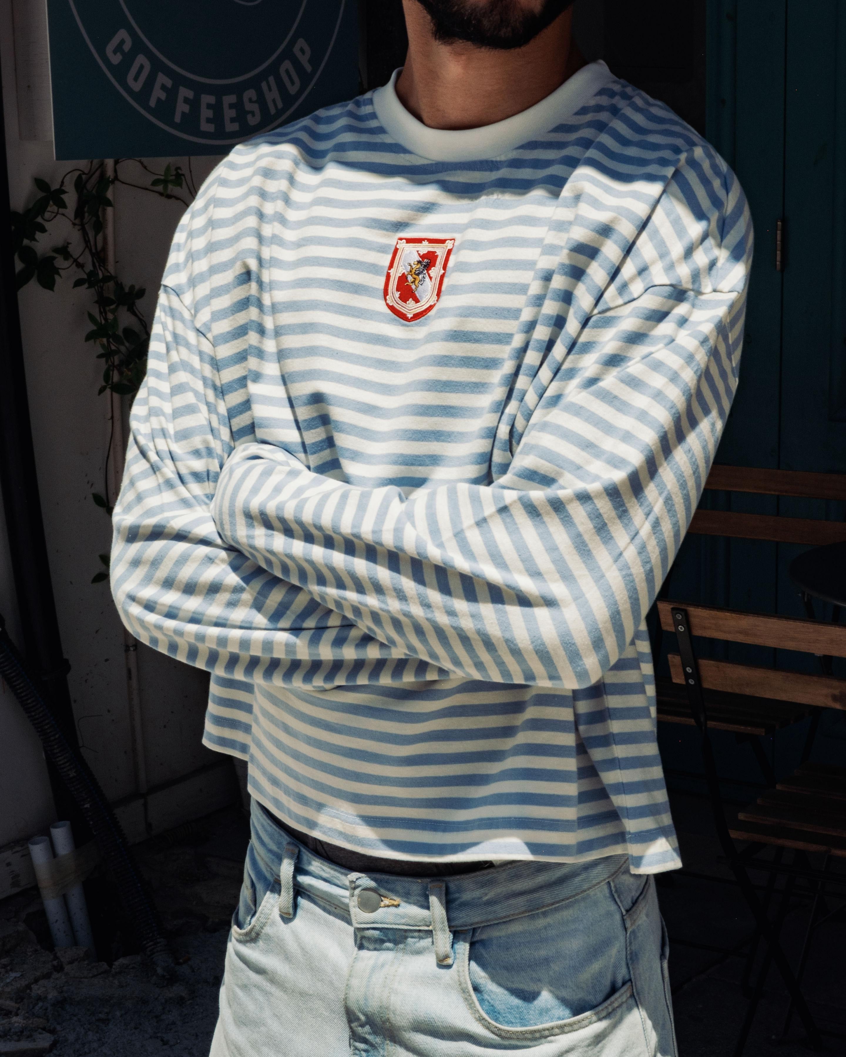 “Call Me” Striped Long Sleeve