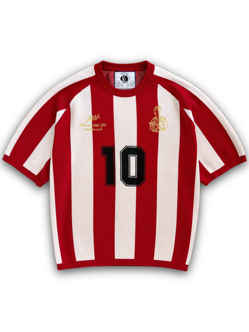 D10S Red Knit Jersey