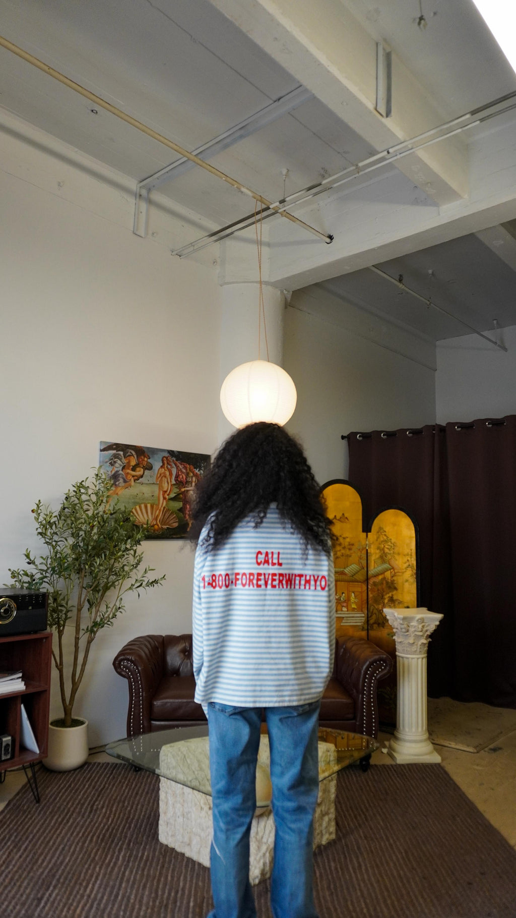 “Call Me” Striped Long Sleeve