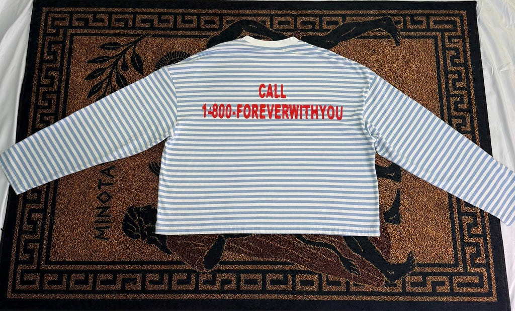 “Call Me” Striped Long Sleeve