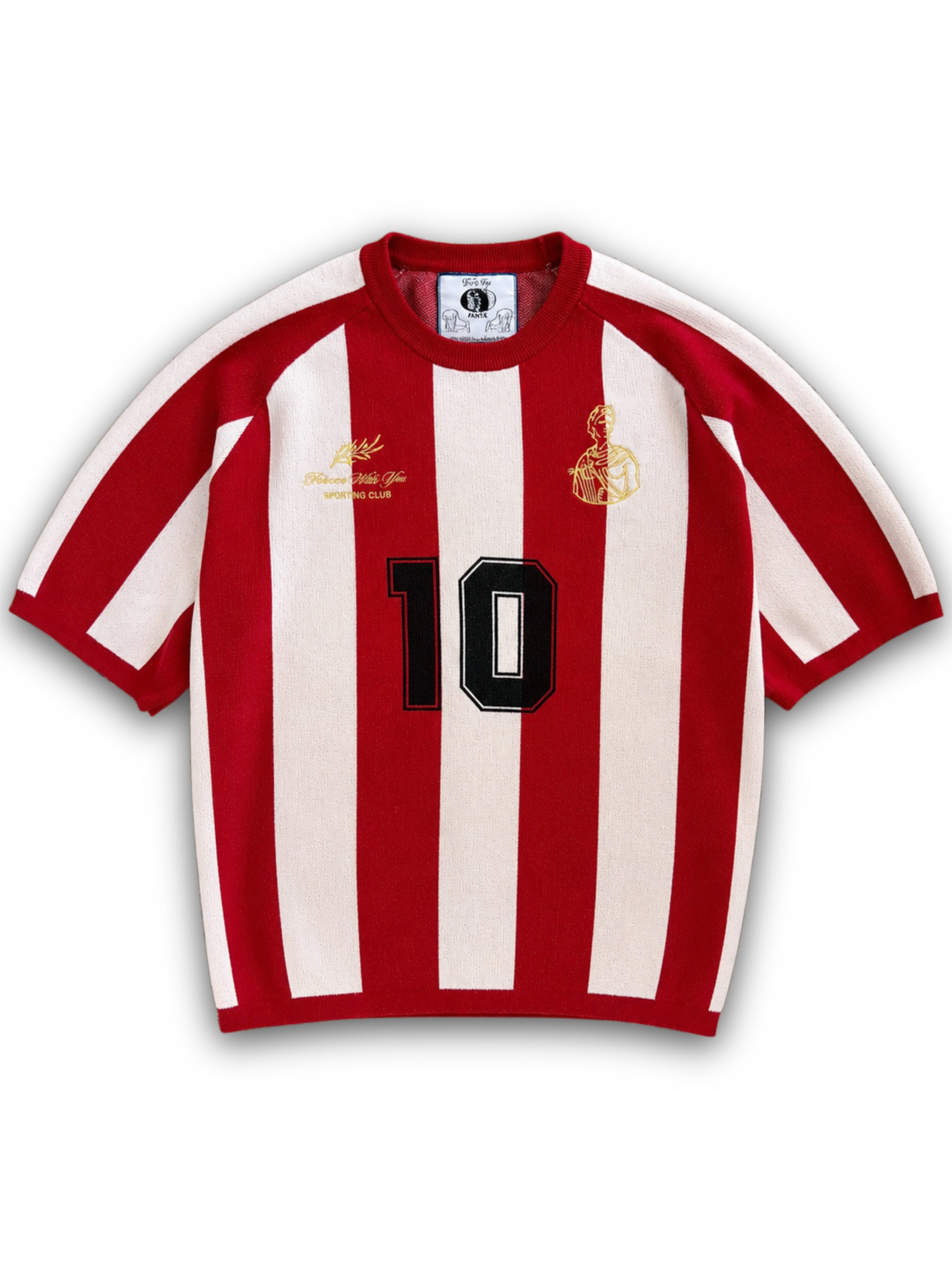 D10S Red Knit Jersey